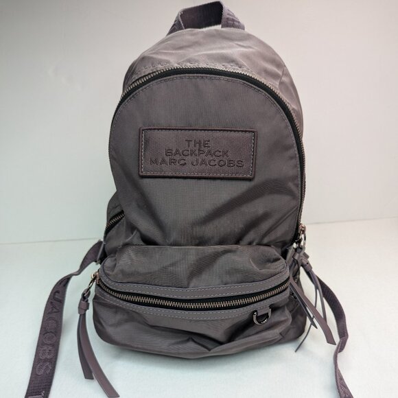 Marc Jacobs The DTM Gray Brown Backpack - Picture 3 of 17